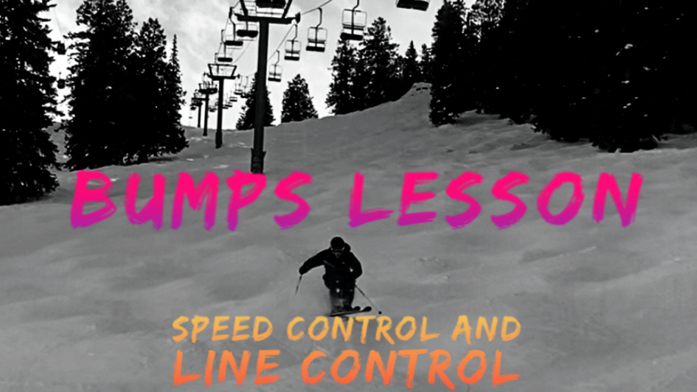 The bumps - Speed control and pivot points